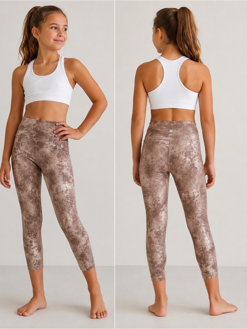 Ivivva by Lululemon Girls Youth Size 2 High-